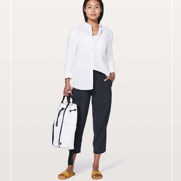 lululemon athletica Tops - lululemon athletica White Button Down Shirt